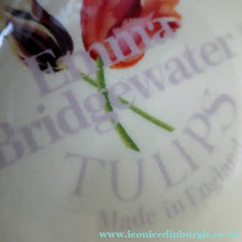 Load image into Gallery viewer, RARE Emma Bridgewater Pair of Footed Bowls with Lettering SUMMERTIME TULIPS
