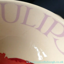 Load image into Gallery viewer, RARE Emma Bridgewater Pair of Footed Bowls with Lettering SUMMERTIME TULIPS
