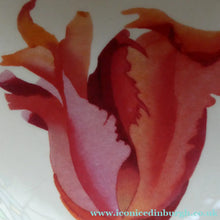 Load image into Gallery viewer, RARE Emma Bridgewater Pair of Footed Bowls with Lettering SUMMERTIME TULIPS
