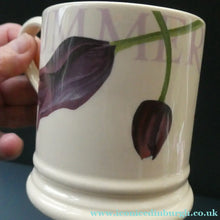 Load image into Gallery viewer, RARE Emma Bridgewater SINGLE MUG with Lettering SUMMER TULIPS. Now Discontinued
