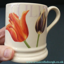 Load image into Gallery viewer, RARE Emma Bridgewater SINGLE MUG with Lettering SUMMER TULIPS. Now Discontinued

