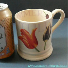 Load image into Gallery viewer, RARE Emma Bridgewater SINGLE MUG with Lettering SUMMER TULIPS. Now Discontinued
