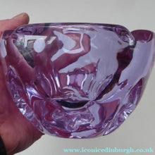 Load image into Gallery viewer, Chunky Crystale de SEVRES Alexandrite Neomydium Bowl - with Stars Decoration
