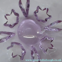 Load image into Gallery viewer, Chunky Crystale de SEVRES Alexandrite Neomydium Bowl - with Stars Decoration
