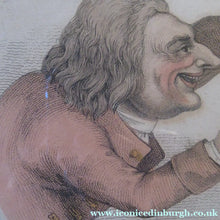 Load image into Gallery viewer, Edward Orme 1810 Anguish and Mirth Dentist Satirical Print Tooth Extraction
