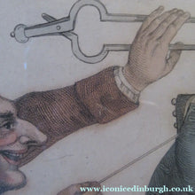 Load image into Gallery viewer, Edward Orme 1810 Anguish and Mirth Dentist Satirical Print Tooth Extraction
