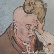 Load image into Gallery viewer, Georgian Antique Dental Print Easing the Tooth-Ach After James Gillray
