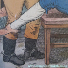 Load image into Gallery viewer, Georgian Antique Dental Print Easing the Tooth-Ach After James Gillray
