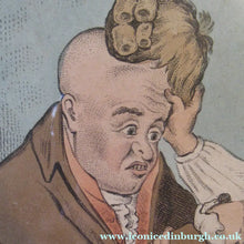 Load image into Gallery viewer, Georgian Antique Dental Print Easing the Tooth-Ach After James Gillray
