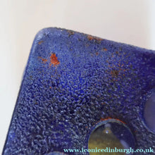 Load image into Gallery viewer, Hard to Source Kosta Boda Blue Glass Dice "Tarning" Sculpture by Kjell Engman Atelier
