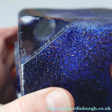 Load image into Gallery viewer, Hard to Source Kosta Boda Blue Glass Dice "Tarning" Sculpture by Kjell Engman Atelier
