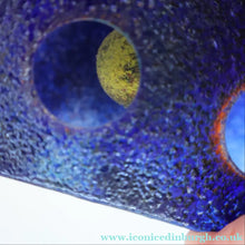Load image into Gallery viewer, Hard to Source Kosta Boda Blue Glass Dice "Tarning" Sculpture by Kjell Engman Atelier
