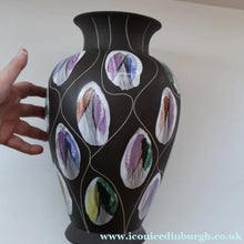 Load image into Gallery viewer, Rare Larger Size. 1950s Bodo Mans Bay Ceramic Globular ’KONGO’ Vase. 13 inches - European Ceramics
