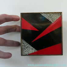 Load image into Gallery viewer, 1930s DRGM German Bauhaus Metal Cigarette Dispenser. Marianne Brandt Style
