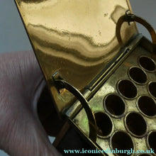 Load image into Gallery viewer, 1930s DRGM German Bauhaus Metal Cigarette Dispenser. Marianne Brandt Style
