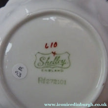 Load image into Gallery viewer, Rare Little SHELLEY Porcelain Pin Dish Souvenir from the Glasgow Empire Exhibition 1938
