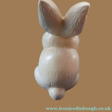 Load image into Gallery viewer, Rare HUGE Delcroft Pottery Beige Snub Nose Rabbit (in the manner of Sylvac). Size 00 (12 1/2 inches)
