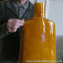 Load image into Gallery viewer, Rare MASSIVE 1950s French Gilbert Portanier (Vallauris) Vase. Signed
