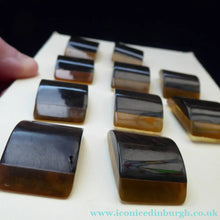 Load image into Gallery viewer, Rare Matching Set of 10 Art DECO Two Tone LUCITE / PERSPEX Buttons
