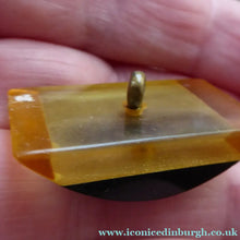 Load image into Gallery viewer, Rare Matching Set of 10 Art DECO Two Tone LUCITE / PERSPEX Buttons
