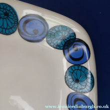 Load image into Gallery viewer, RARE Norwegian FIGGJO FLINT Saturn Pattern Large Oblong Dish. Kirsten Dekor Range;  1960s
