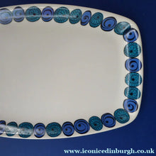Load image into Gallery viewer, RARE Norwegian FIGGJO FLINT Saturn Pattern Large Oblong Dish. Kirsten Dekor Range;  1960s

