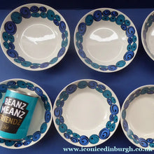 Load image into Gallery viewer, Rare Norwegian FIGGJO FLINT Saturn Pattern Soup or Pudding Bowls: 6 3/4 inches. Kirsten Dekor Range;  1960s
