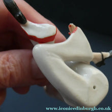 Load image into Gallery viewer, ORIGINAL 1920s German "Bathing Beauty" Porcelain Art Deco Miniature Figurine
