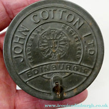 Load image into Gallery viewer, Pair of Early 20th Century EDINBURGH Interest Advertising Tins
