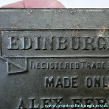 Load image into Gallery viewer, Pair of Early 20th Century EDINBURGH Interest Advertising Tins

