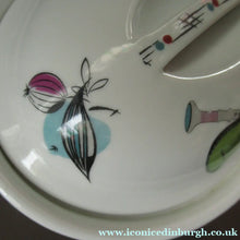 Load image into Gallery viewer, 1960s Royal Worcester Oval Serving Lidded Dish Rare Fiesta Pattern
