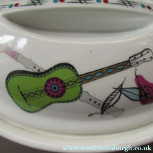 Load image into Gallery viewer, 1960s Royal Worcester Oval Serving Lidded Dish Rare Fiesta Pattern
