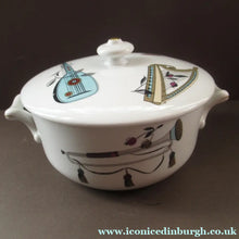 Load image into Gallery viewer, 1960s Royal Worcester Serving Dish Tureen Fiesta Pattern
