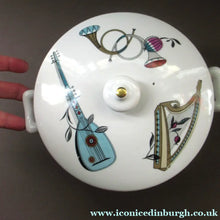 Load image into Gallery viewer, 1960s Royal Worcester Serving Dish Tureen Fiesta Pattern
