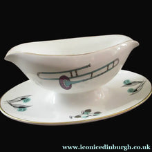Load image into Gallery viewer, Royal Worcester Fiesta Pattern 1960s Gravy Boat Saucer Boat
