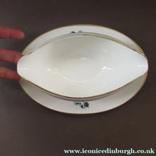 Load image into Gallery viewer, Royal Worcester Fiesta Pattern 1960s Gravy Boat Saucer Boat
