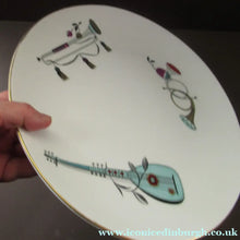 Load image into Gallery viewer, Large Royal Worcester Serving Platter: 1960s Fiesta Pattern
