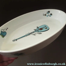 Load image into Gallery viewer, 1960s Royal Worcester Oval Open Serving Dish Rare Fiesta Pattern
