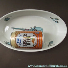 Load image into Gallery viewer, RARE Pattern. OPEN OVAL SERVING DISH. 1960s Royal Worcester Porcelain Dinner Wares. FIESTA. - British Ceramics
