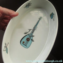 Load image into Gallery viewer, 1960s Royal Worcester Oval Open Serving Dish Rare Fiesta Pattern
