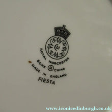 Load image into Gallery viewer, Royal Worcester 1960s Rare Fiesta Pattern Dessert Plate 
