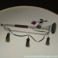Load image into Gallery viewer, Royal Worcester 1960s Rare Fiesta Pattern Dessert Plate 
