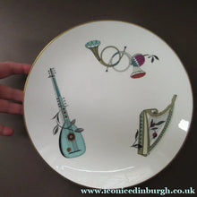 Load image into Gallery viewer, Royal Worcester 1960s Rare Fiesta Pattern DINNER Plate 
