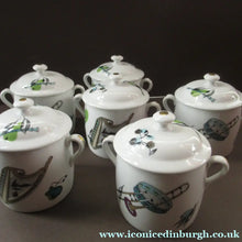 Load image into Gallery viewer, Royal Worcester 1960s Abstract Fiesta Pattern Rare Porcelain
