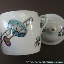 Load image into Gallery viewer, Royal Worcester 1960s Abstract Fiesta Pattern Rare Porcelain
