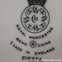 Load image into Gallery viewer, Royal Worcester Shallow Bowl Pudding Bowl 1960s Fiesta Pattern
