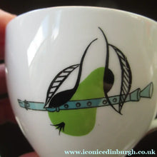 Load image into Gallery viewer, Royal Worcester Porcelain Trio Cup, Saucer, Side Plate Rare Fiesta Patern 1960s
