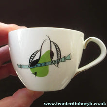 Load image into Gallery viewer, Royal Worcester Porcelain Trio Cup, Saucer, Side Plate Rare Fiesta Patern 1960s
