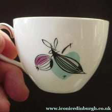 Load image into Gallery viewer, Royal Worcester Porcelain Trio Cup, Saucer, Side Plate Rare Fiesta Patern 1960s
