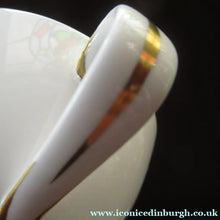 Load image into Gallery viewer, Royal Worcester Porcelain Trio Cup, Saucer, Side Plate Rare Fiesta Patern 1960s
